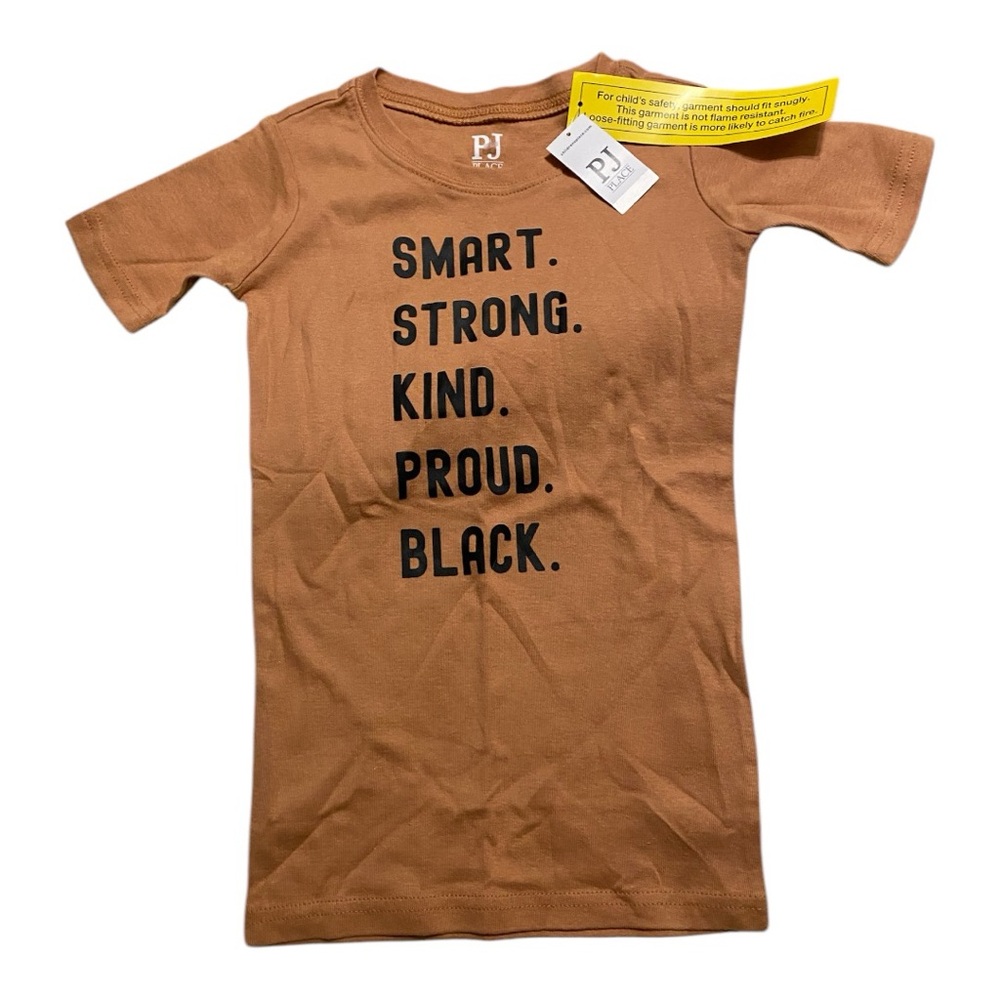 Unisex Smart Strong Kind Proud Black M (7/8)